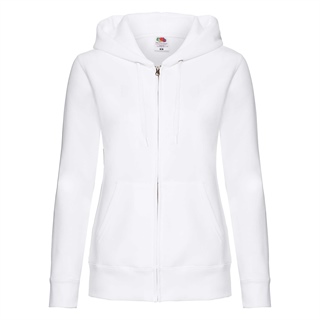 Premium Hooded Sweat Jacket Lady-Fit, 70% Cotton, 30% Polyester, 260g/280g