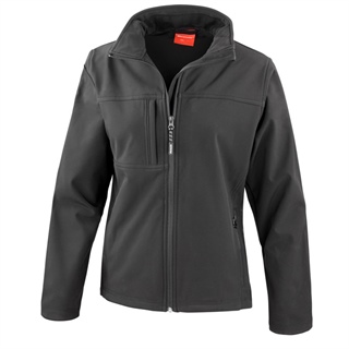 Womens Classic Softshell Jacket, 93% Polyester, 7% Elastane, 320g